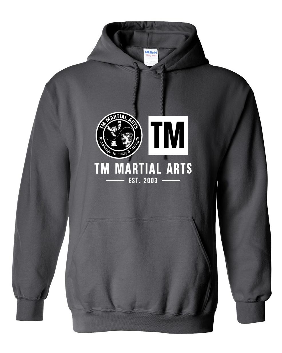 TM Black & White Logo TM Cotton Hoodie